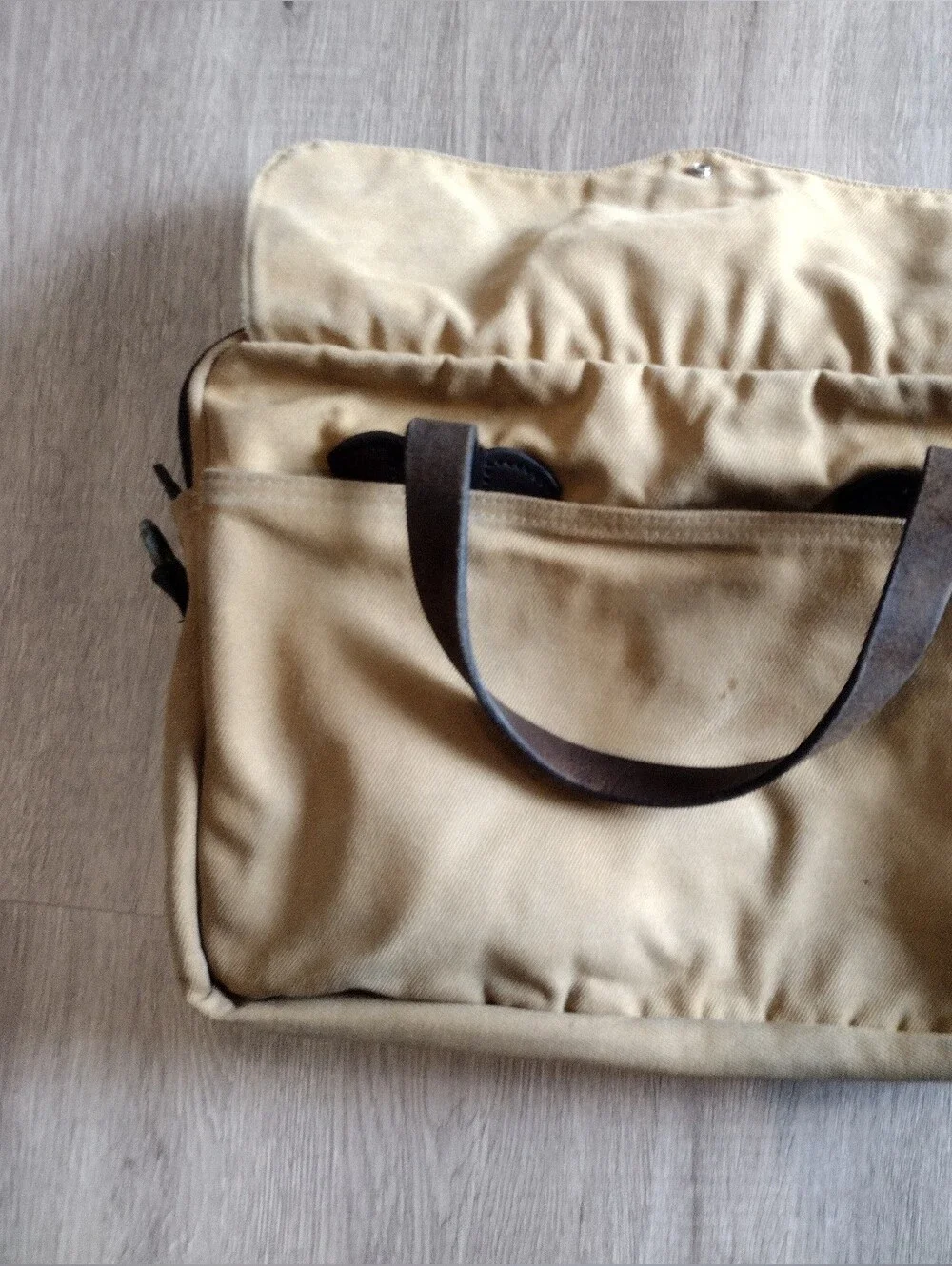 Vintage Filson Original Talon Rugged Twill Briefcase
